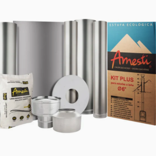 Kit de Instalación 6" Leña