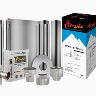 Kit de Instalación Inox Techo Pellet